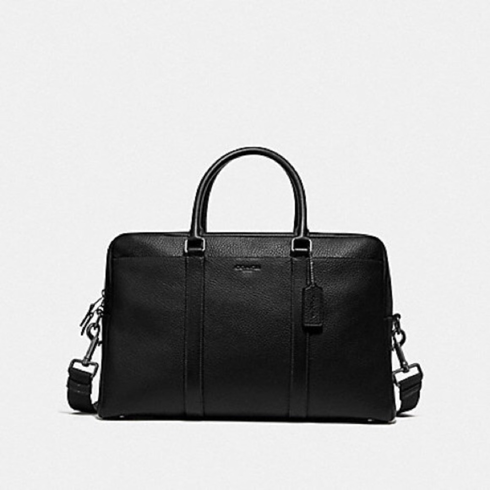 COACH MEN BLACK TREKKER CARRYALL